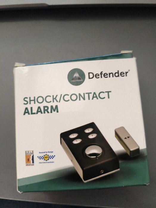 Alarm wstrząsowy i kontaktowy – do drzwi, okien, garażu, kampera