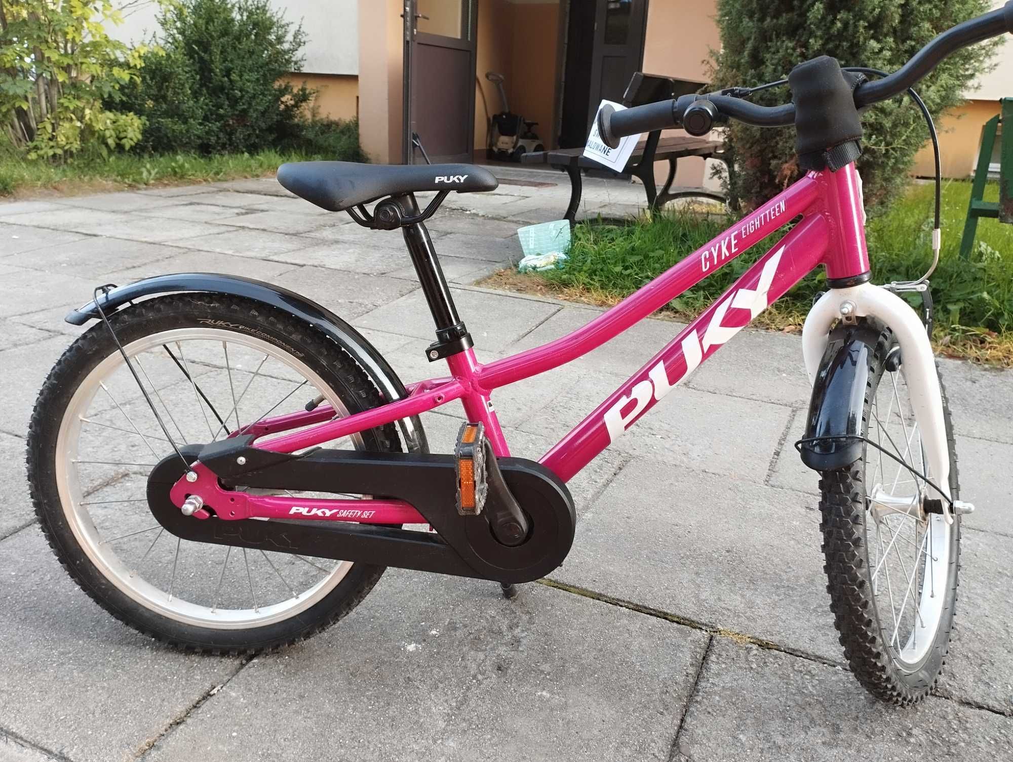 Rower dziecięcy Puky Cyke 18 Alu berry oo