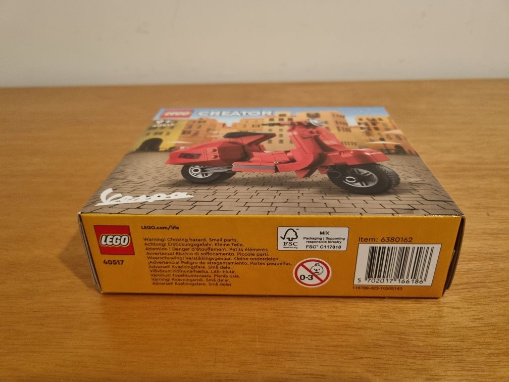 Lego Creator 40517 - Vespa [novo e selado]