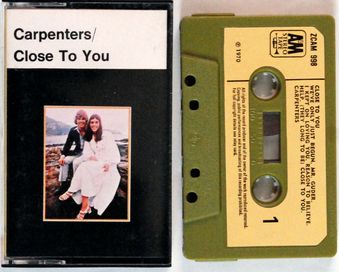 Carpenters - Close To You (MC) I Wydanie 1970r.
