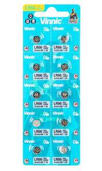 10x Bateria Alkaiczna Vinnic AG4, LR66, L626 (1 blister)