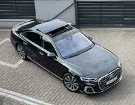 Audi A8 OśSkrętna_3xTV_B&O Advanced_4xMasaż_Cyfrowy Matrix_NOWY 784.000_FV 23%