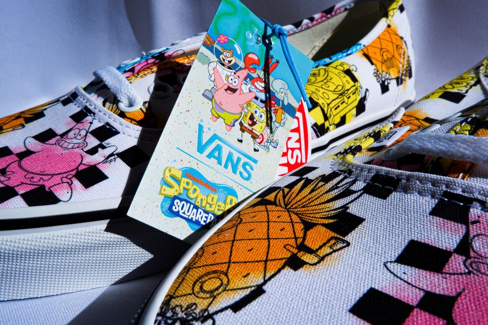 Vans spongebob (edição limitada)