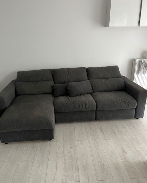 Kanapa sofa narożnik Ikea Eskilstuna z funkcją spania