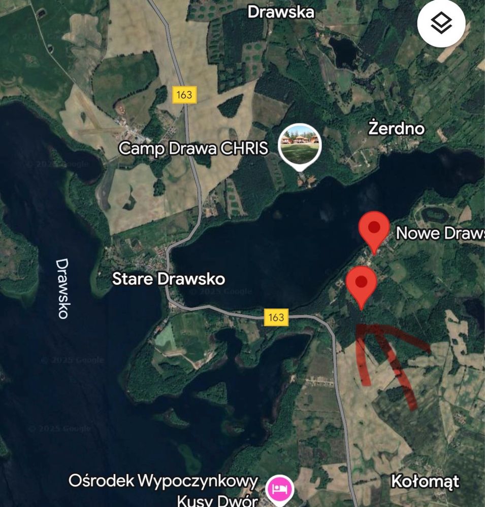 Pojezierze Drawskie-Dzialka
