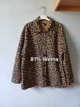 The Kooples wełniana oversizeowa kurtka koszulowa rozmiar M