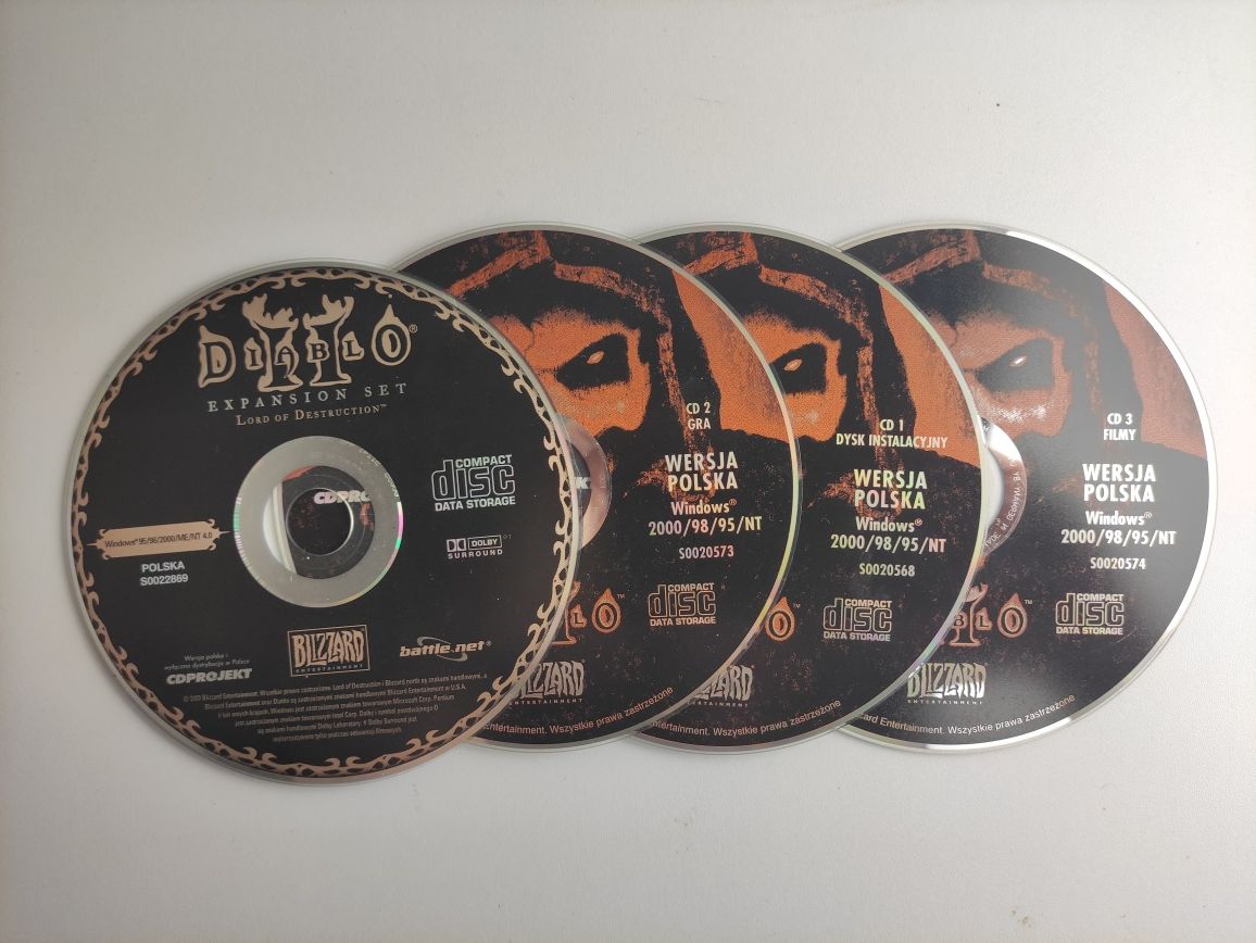 Diablo 2 Platynowa kolekcja PC 4CD /Lord of Destruction