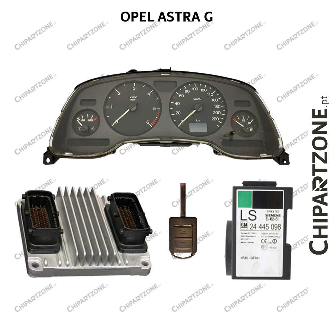 CENTRALINA ECU OPEL ISUZU DELPHI - 1.7L/TX2