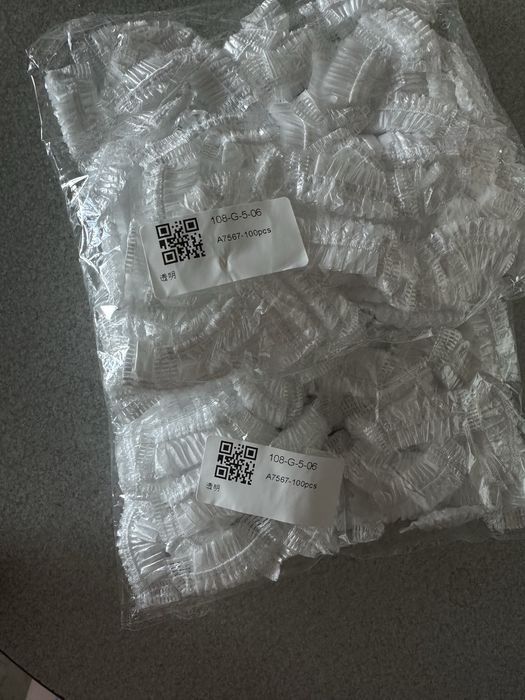 Одноразові навушники шапочки на вуха захист для фарбування