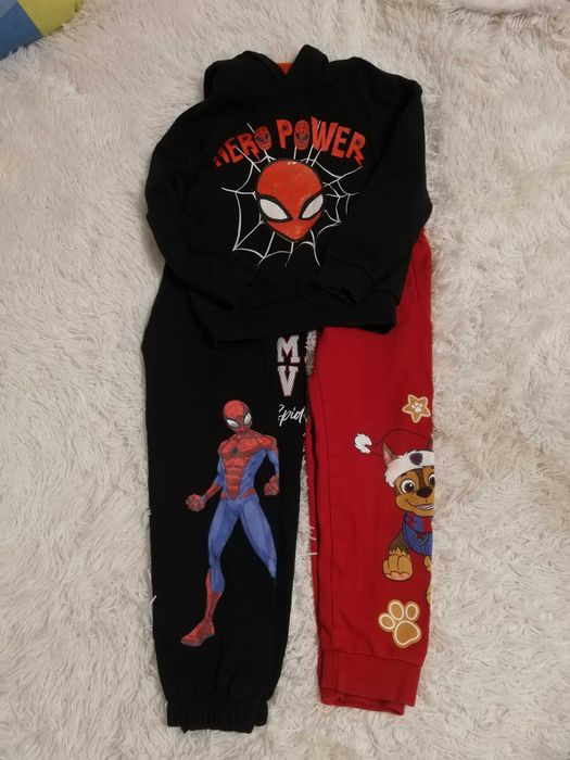 dres spiderman 128 134 psi patro 134 bluza dresowe 128 134 komplet