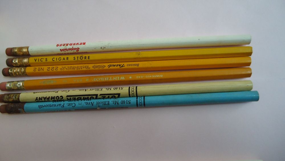 lápis para coleção