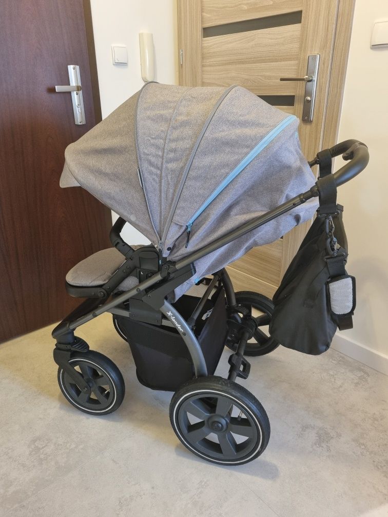 X-lander X-Move + gondola X-Pram Light 2.0 Azure Grey