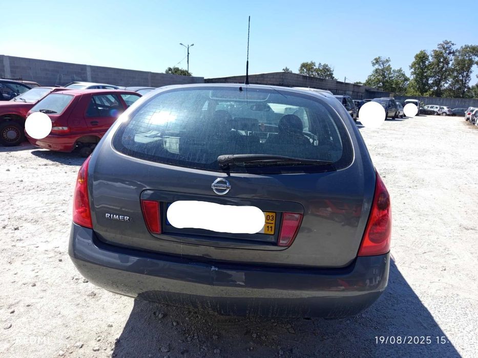 Para peças Nissan Primera Wagon P12 1.6I ano 2003
