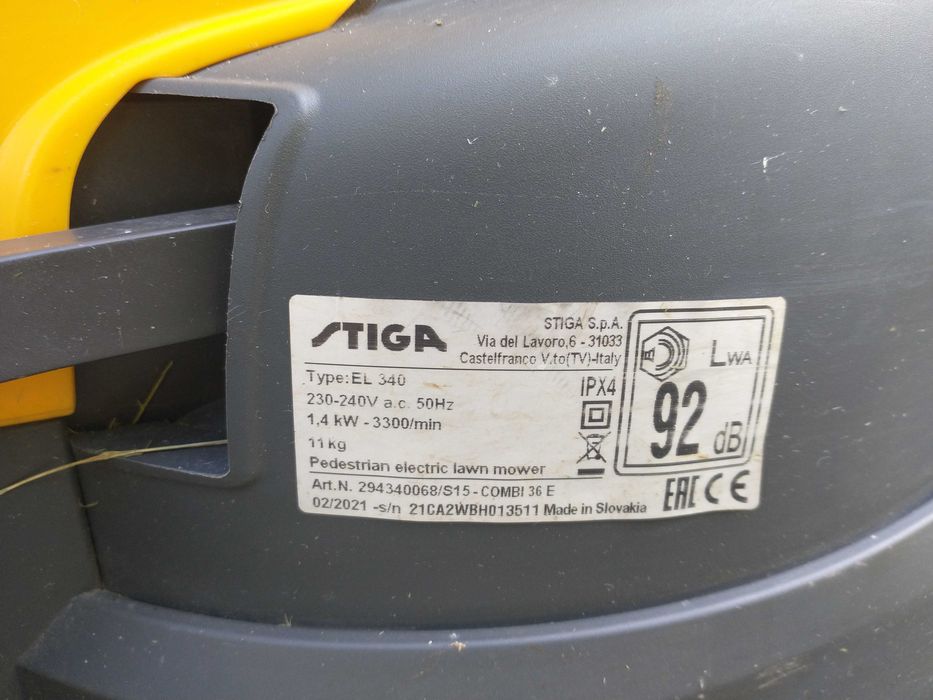 Kosiarka elektryczna Stiga Combi 36 E mulczująca