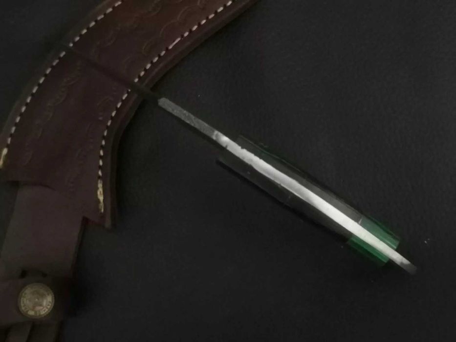 KARAMBIT damast nóż ze stali damasceńskiej wojskowy myśliwski CSGO