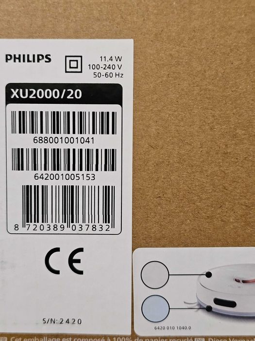 PHILIPS HomeRun 2000 Arctic White XU2000/20