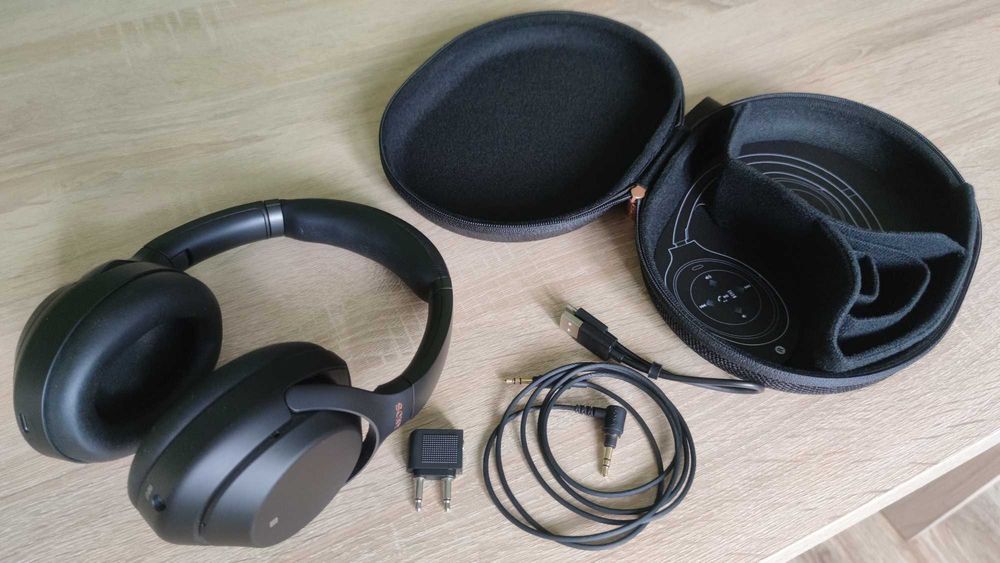 Słuchawki bezprzewodowe ANC Sony WH-1000X M3 mało używane