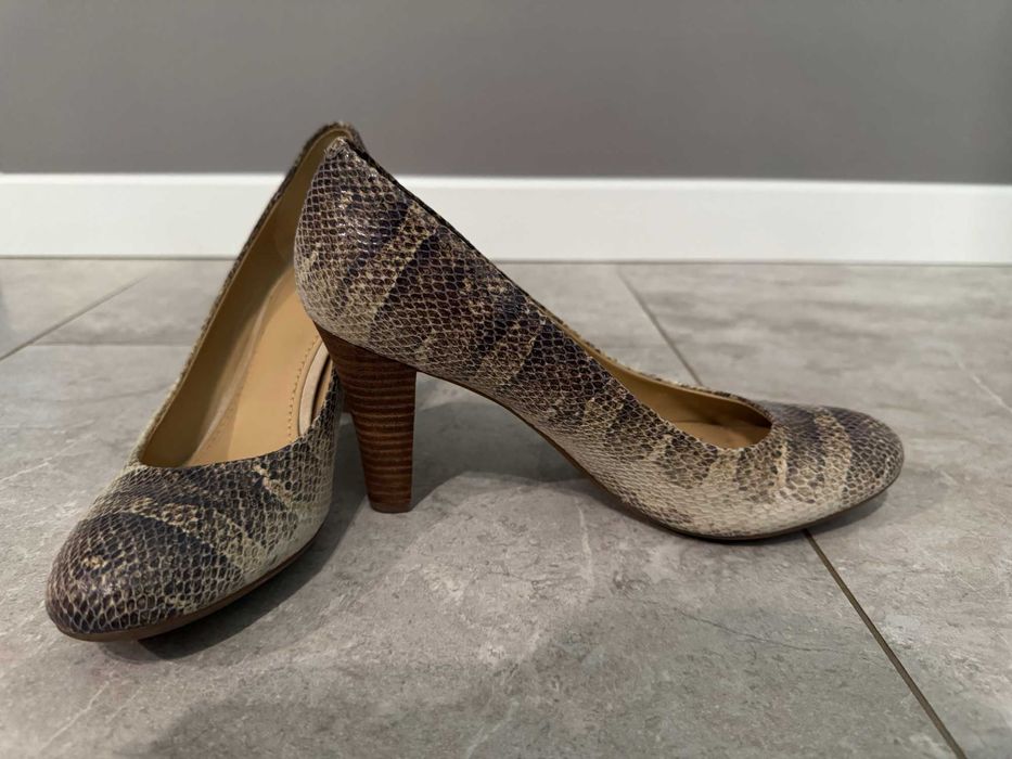 Туфлі жіночі Geox сірий змія 40 розмір
