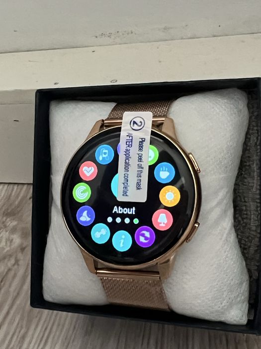 Zegarek smart watch active 2 z dwoma paskami.