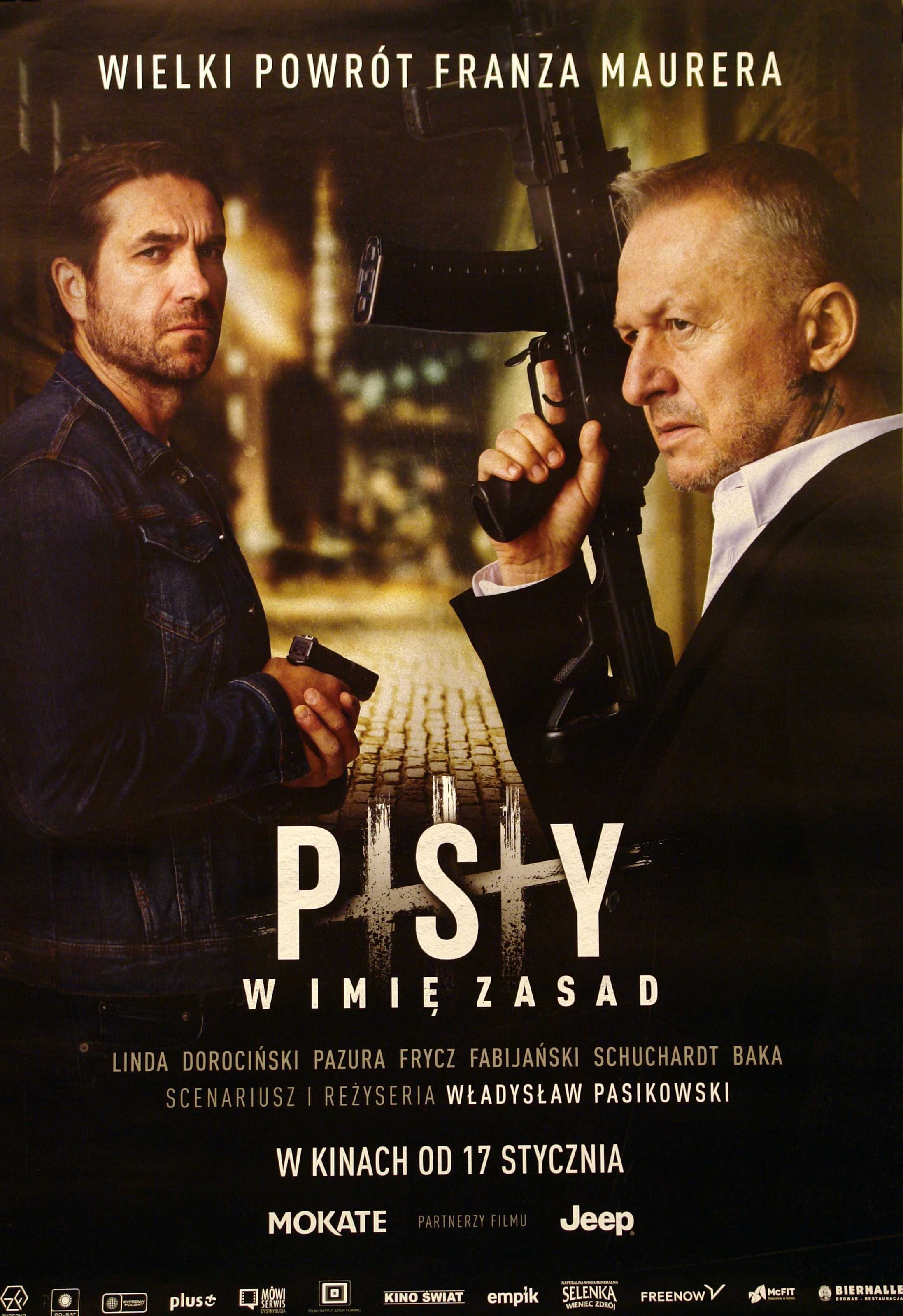 Plakat filmowy - Psy III. W imię zasad