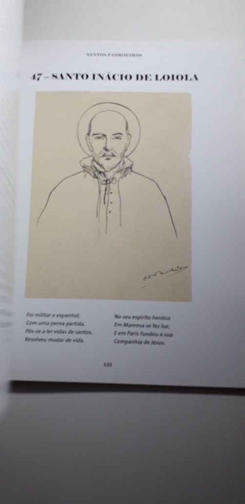 Santos Padroeiros - Manuel Ferreira (Assinado pelo autor)