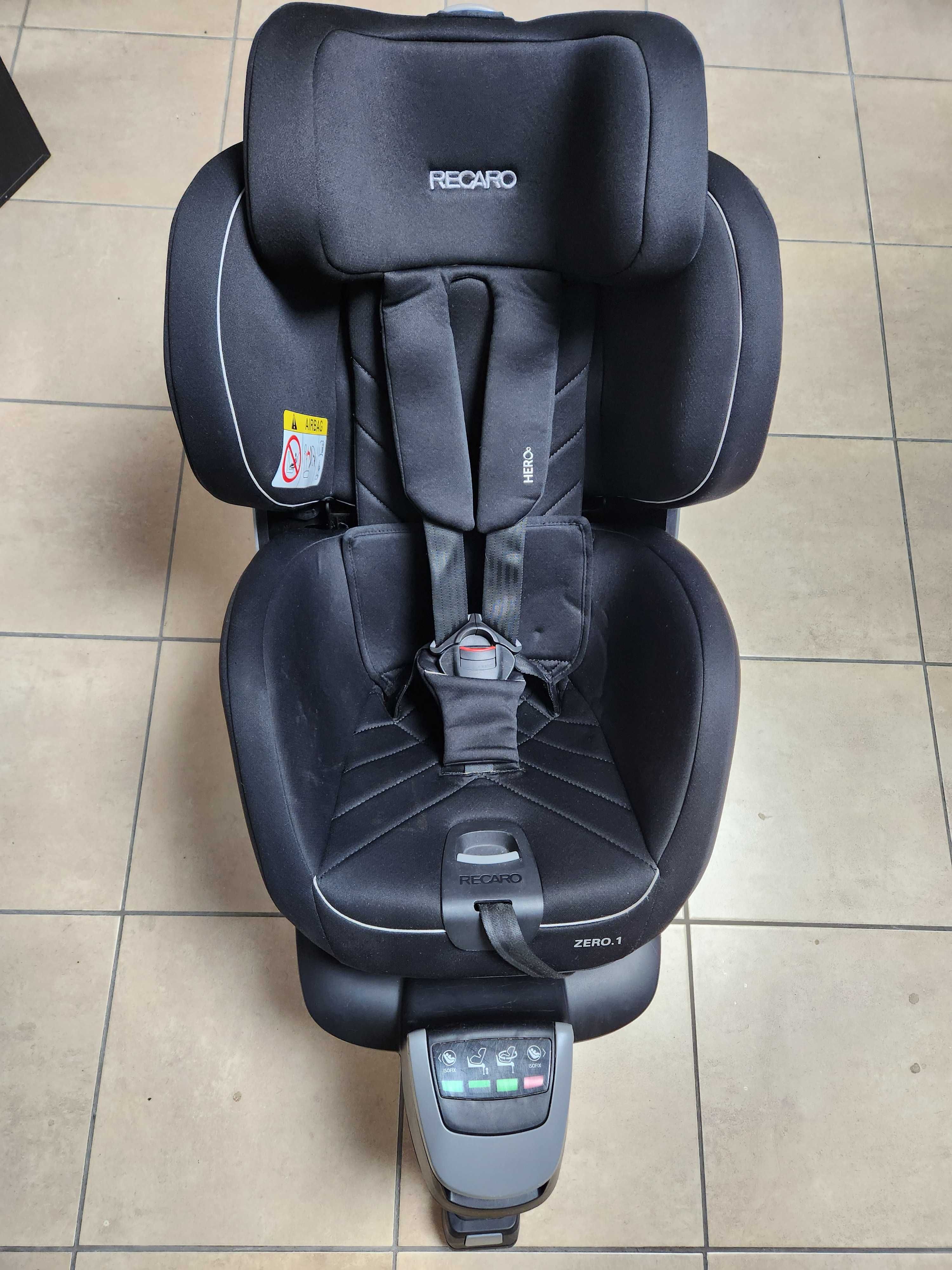 Fotelik recaro zero 1 stan idealny