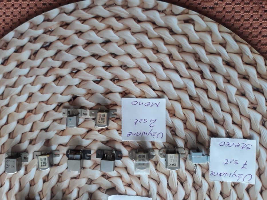 Magnetofony kasetowe głowice nowe i używane ,różne - sprawne.