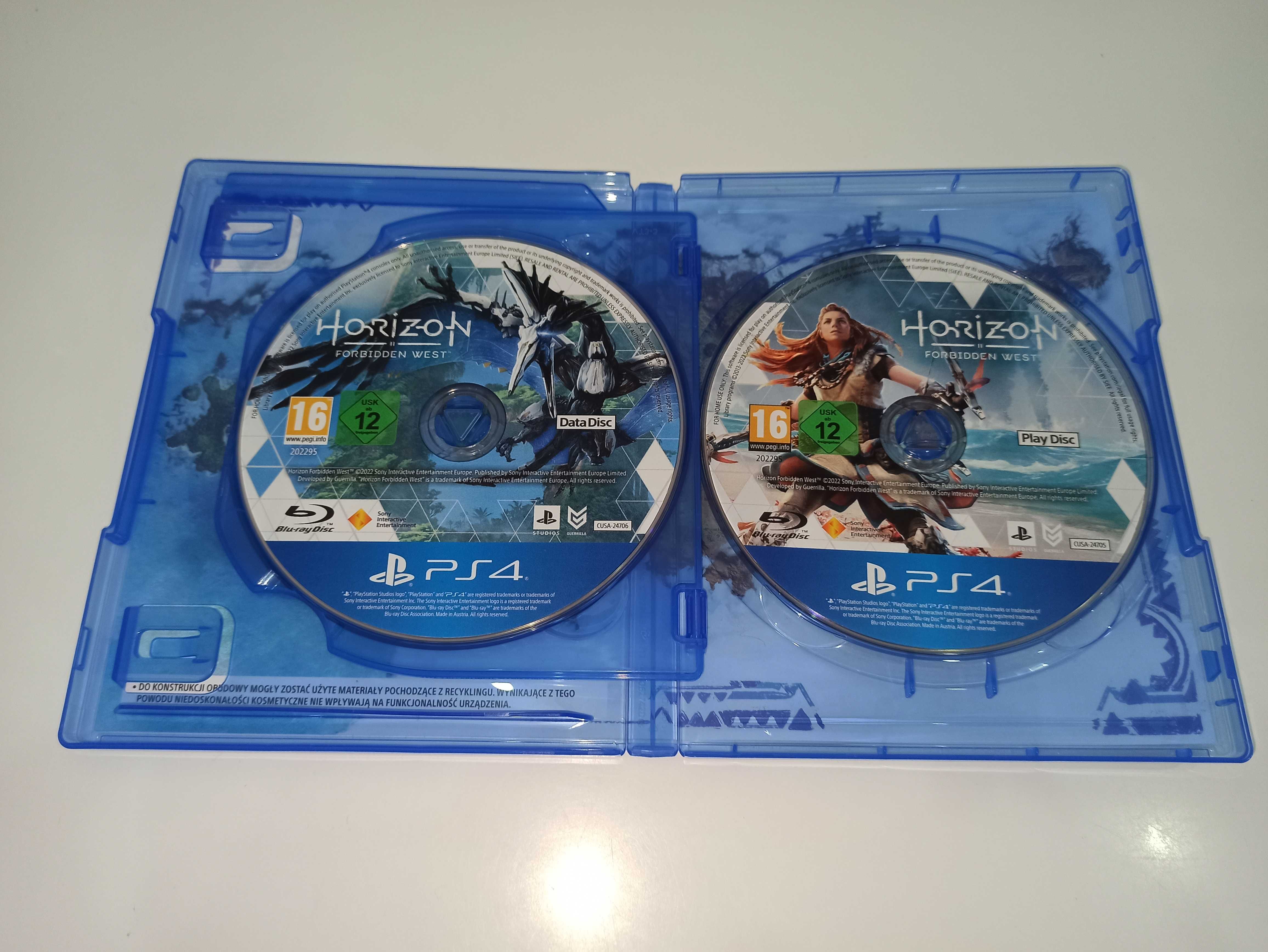 ps4 ps5 HORIZON FORBIDDEN WEST PL postać mówią po polsku