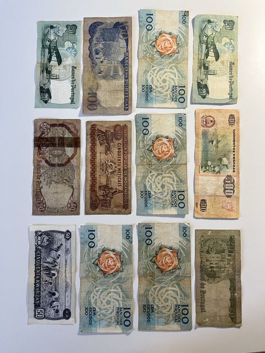 Notas Portugal e ex colonias
