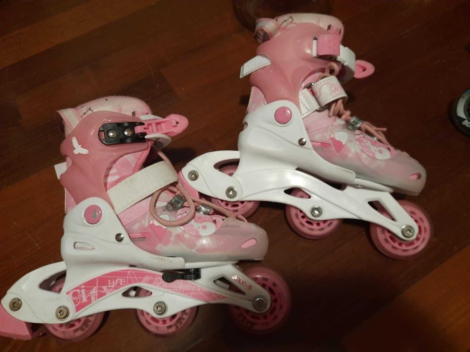 Rolki wrotki RAVEN Princess, dla dziecka rozmiar 26-29