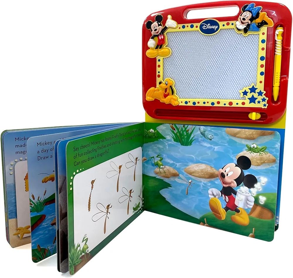 Nowa Disney Junior Mickey Clubhouse Pals książeczka i znikopis