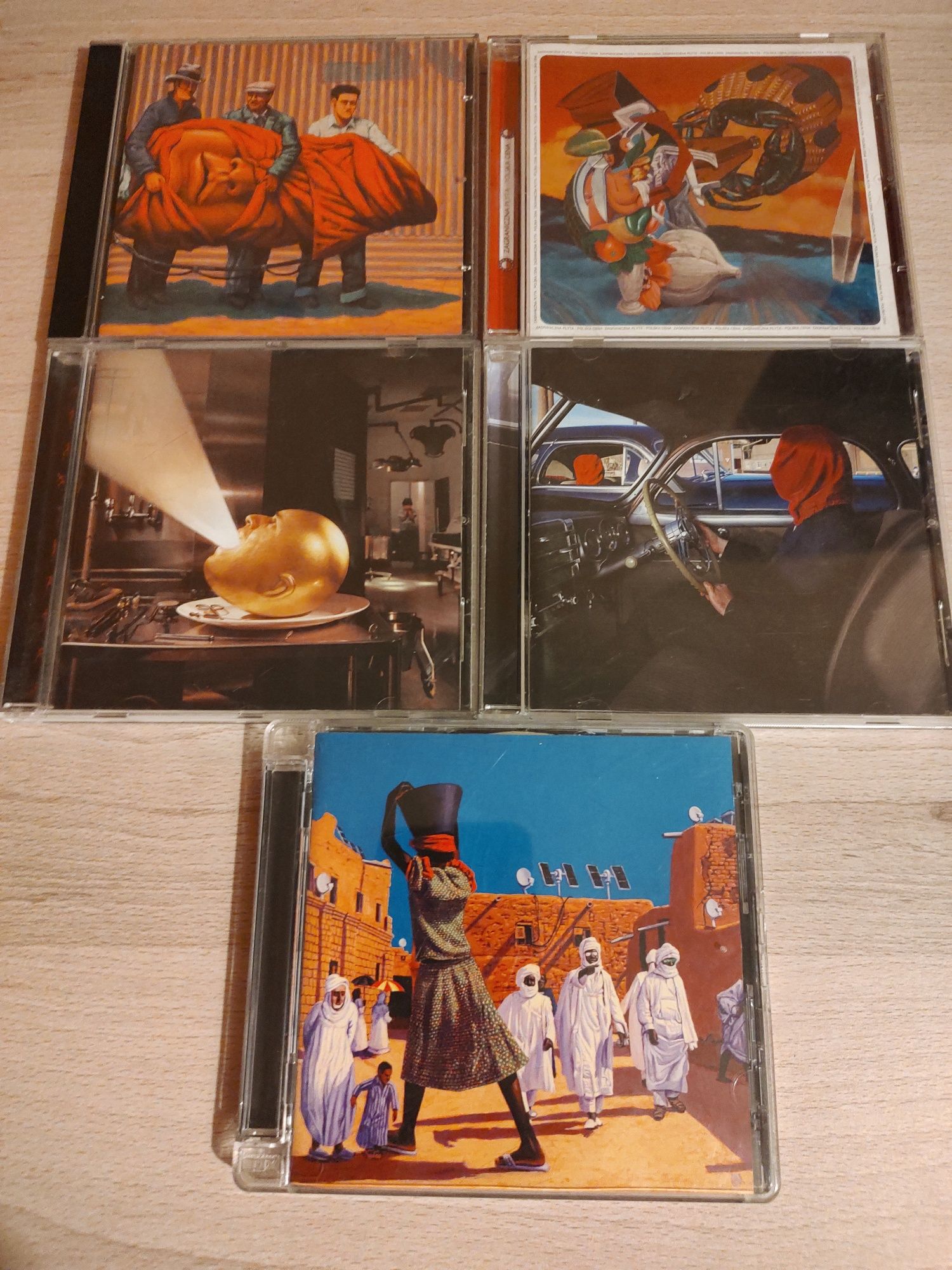 The Mars Volta zestaw 5x płyt Amputechture Octahedron Frances The Mute