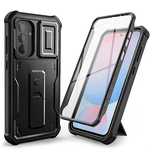 Etui Tech-Protect Kevlar Cam+ na Samsung Galaxy A56/5G - czarne