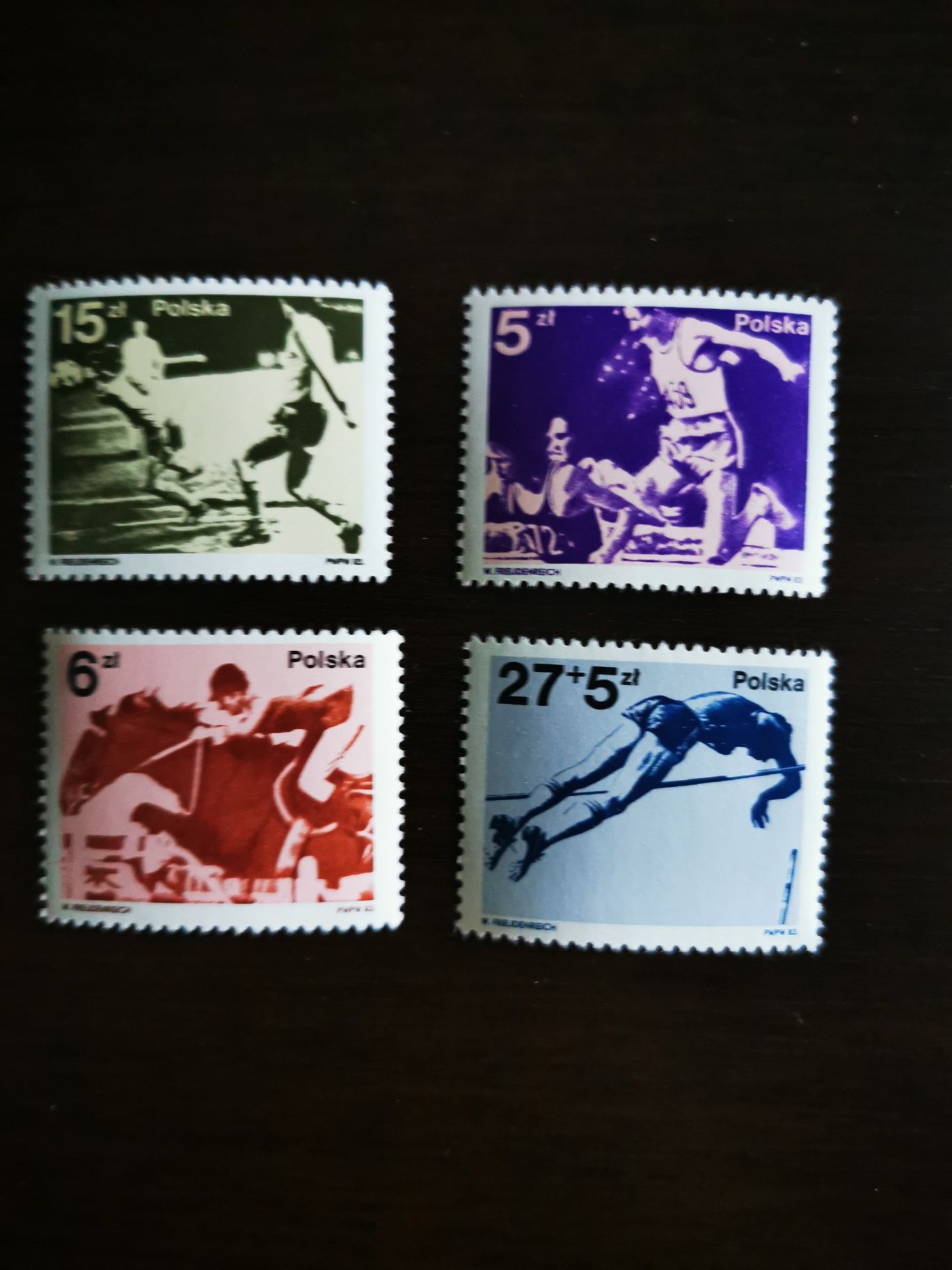 Znaczki pocztowe mistrzostwa świata 1982r.