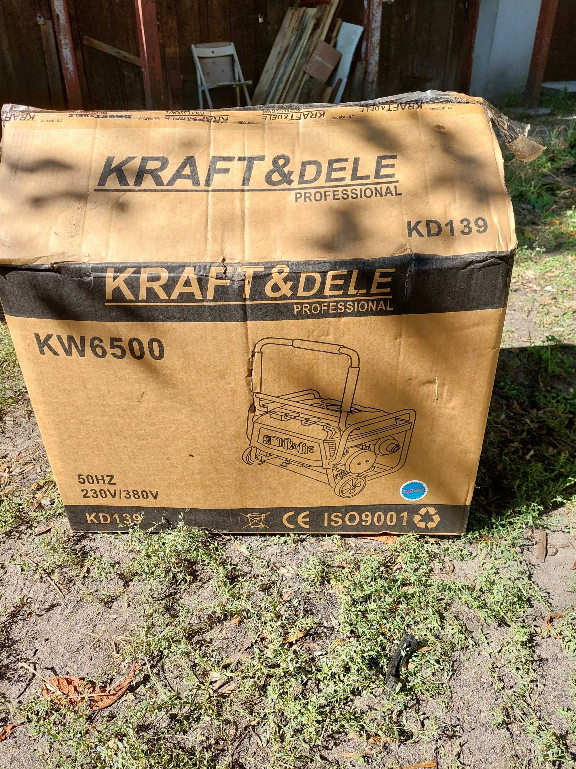 Agregat prądotwórczy Kraft&Dele Profesional 3000 W -  3 fazowy