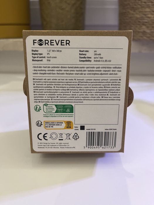 Smartwatch FOREVER Forevive 4 SB-350
