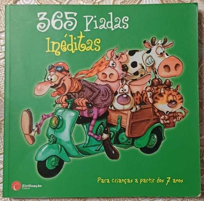 Livro 365 piadas inéditas