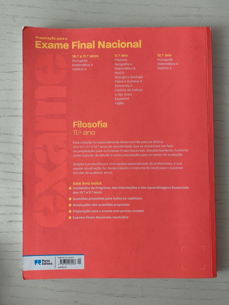 Livro exame filosofia