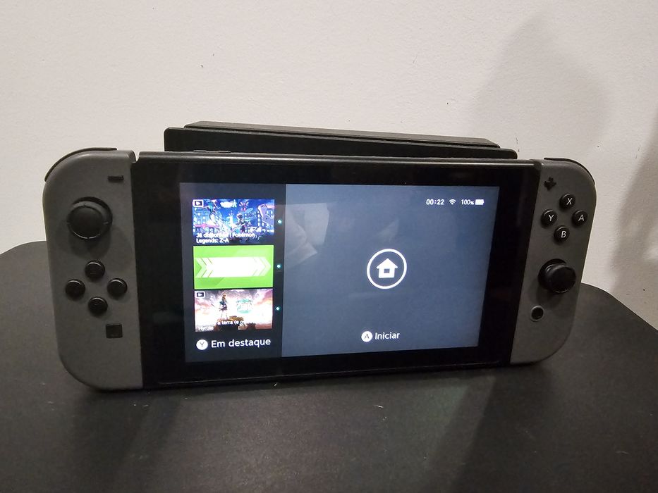 Nintendo Switch Cinza