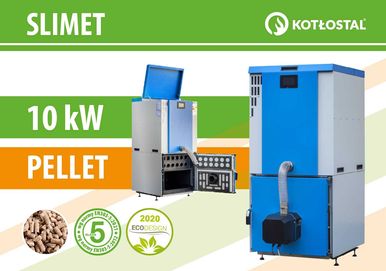 Kocioł na pellet SLIMET moc 10 kW