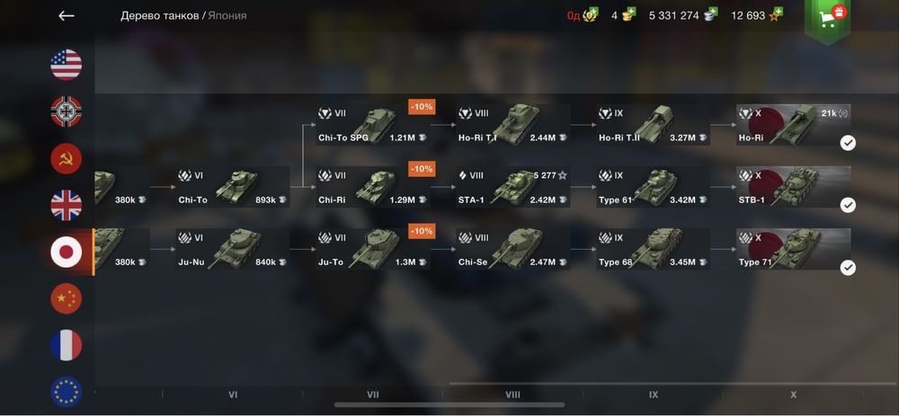 Аккаунт Wot Blitz