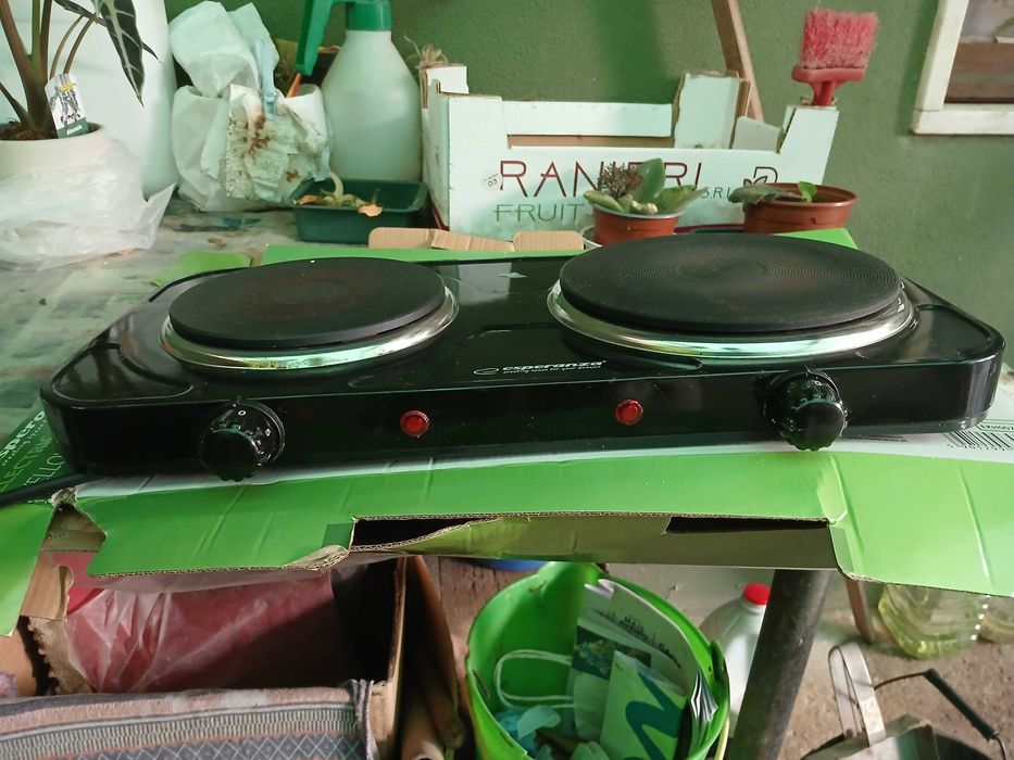 Placa elétrica 2 bicos