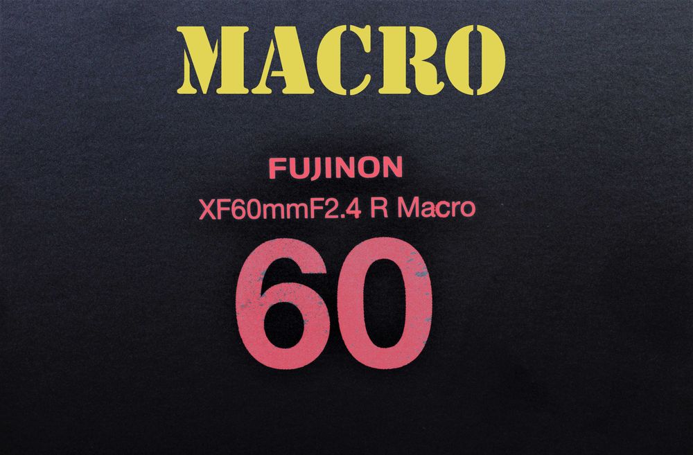 Fuji XF 60mm F: 2.4 Macro. Novo. Fatura/garantia PT
