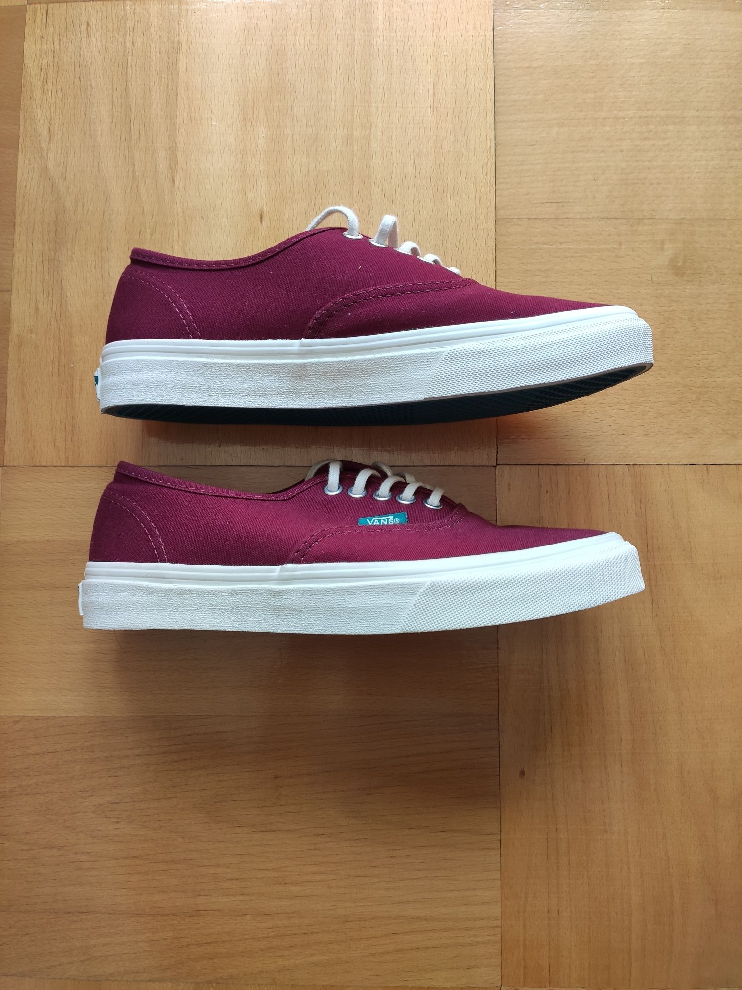Buty VANS Authentic Slim, kolor bordowy, rozmiar 36