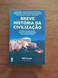 Breve História da Civilização por Will Durant (Prémio Pulitzer)