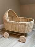 rattanowy wózek dla dzieci ZARA HOME