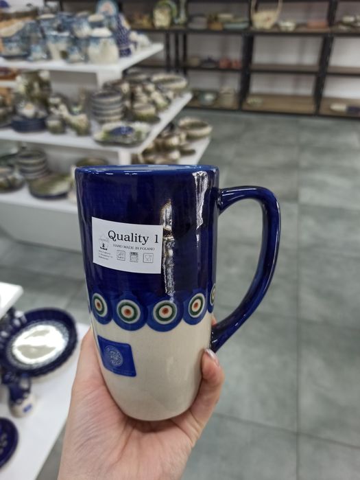 Kubek latte 400 ml Ceramika Bolesławiec