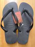 Havaianas pretas novas nunca usadas 43/44 (Eur 45/46)