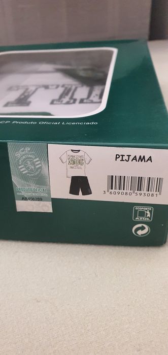 Pijama Sporting e Porto nova com etiqueta