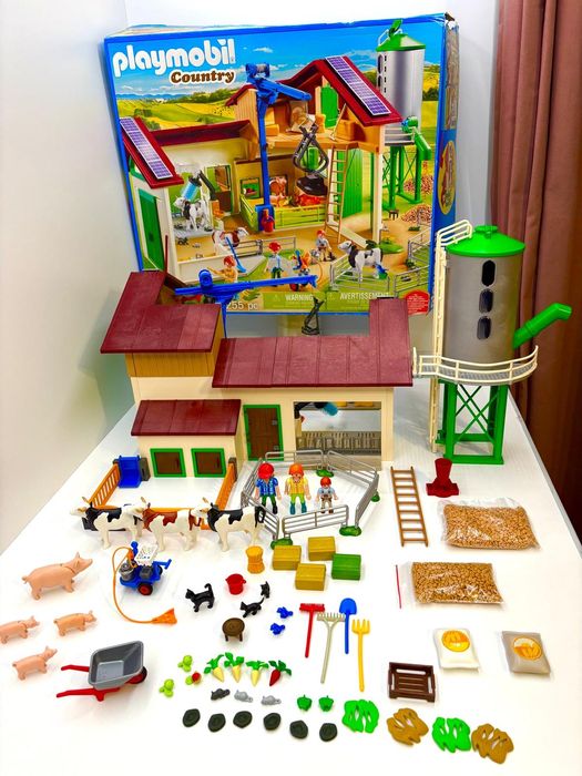 Zestaw playmobil country 70132 gospodarstwo rolne farma ze zwierzętami